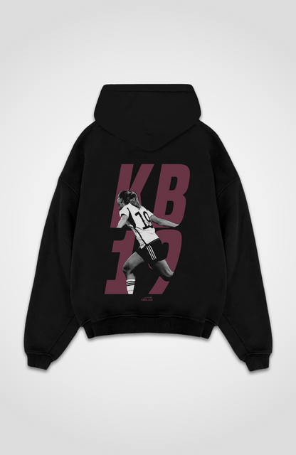 KB 19 FOOTBALL MERCH OVERSIZED HOODIE