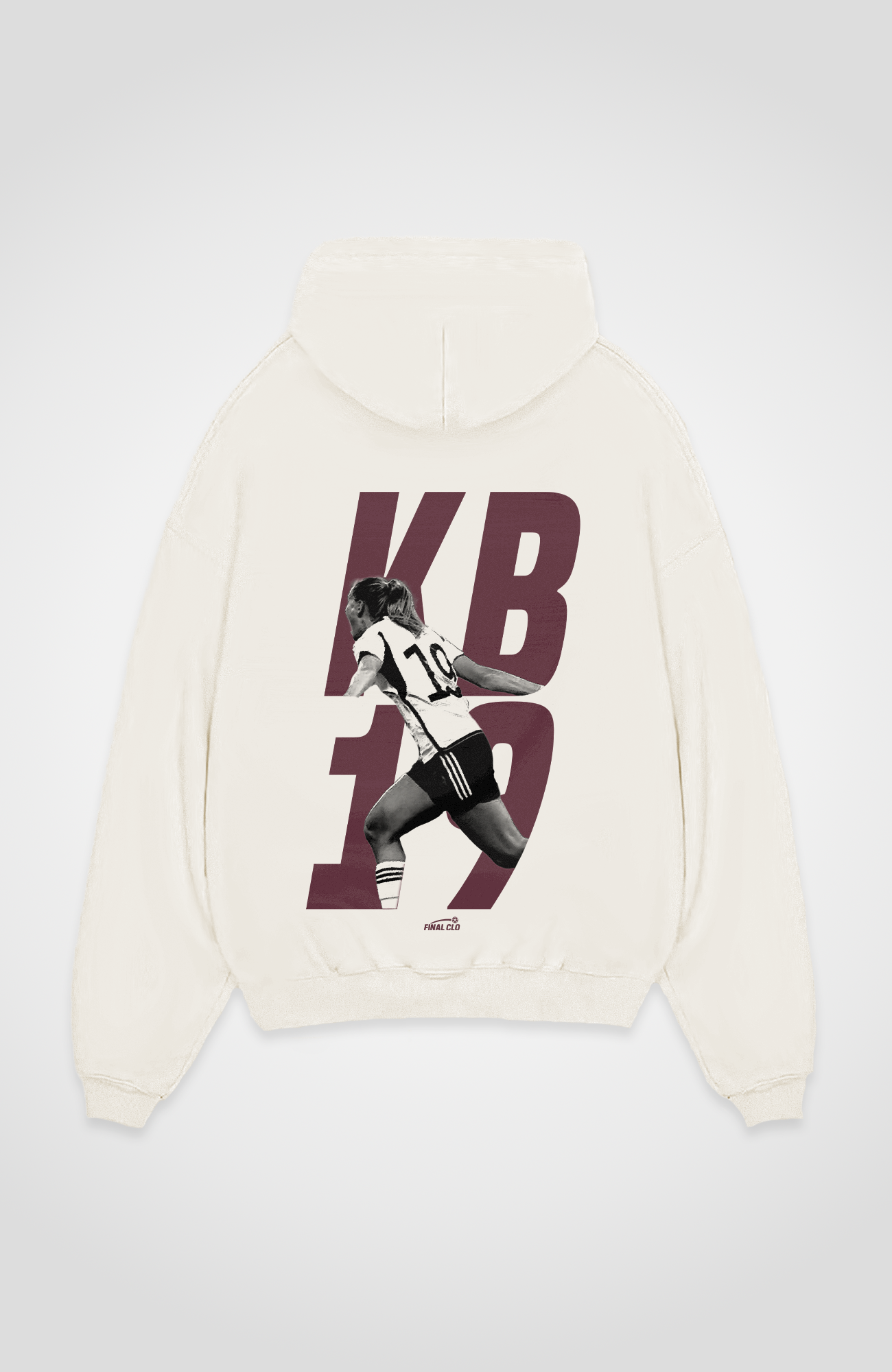 KB 19 FOOTBALL MERCH OVERSIZED HOODIE