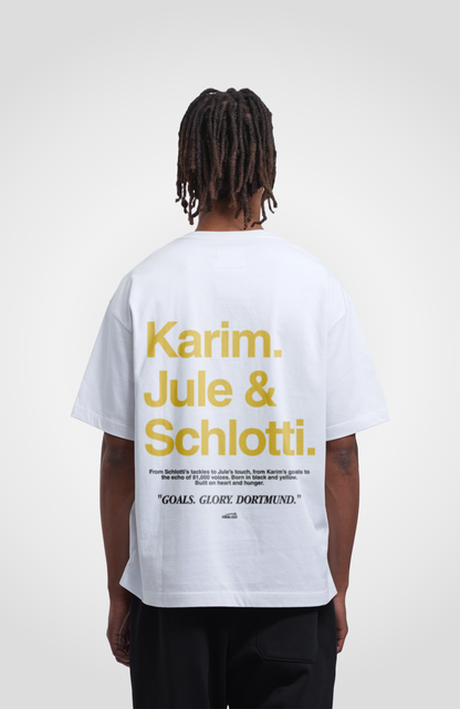 KARIM JULE & SCHLOTTI DORTMUND MERCH OVERSIZED SHIRT