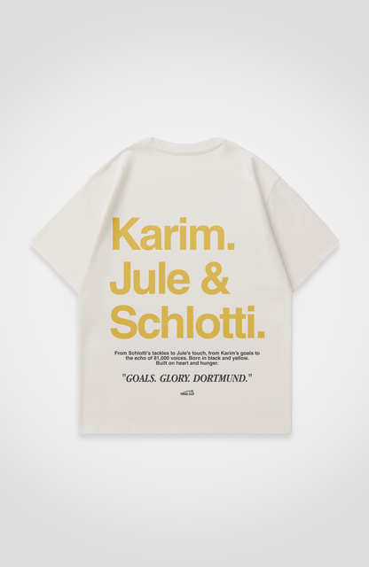 KARIM JULE & SCHLOTTI DORTMUND MERCH OVERSIZED SHIRT