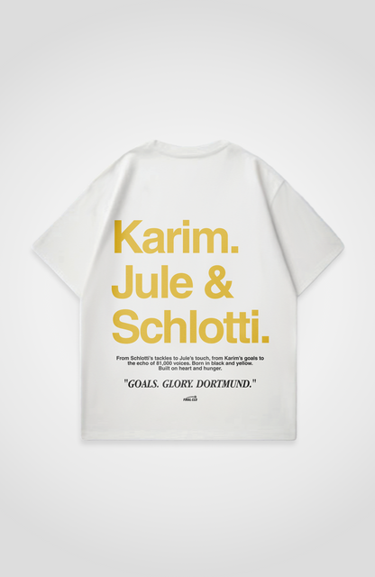 KARIM JULE & SCHLOTTI DORTMUND MERCH OVERSIZED SHIRT