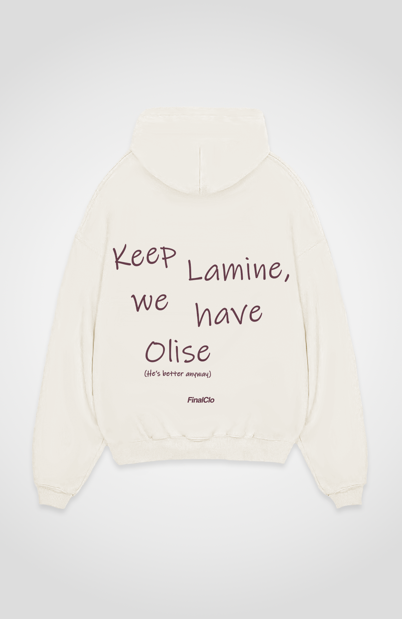 KEEP LAMINE, WE HAVE OLISE OVERSIZED HOODIE
