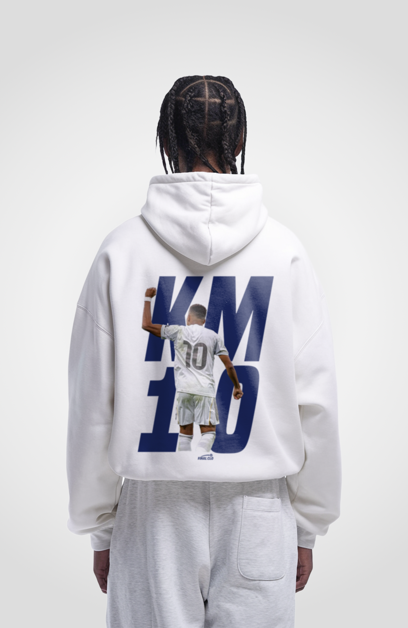 KM 10 FOOTBALL MERCH OVERSIZED HOODIE