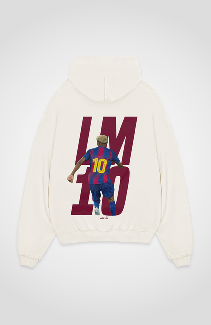 LM 10 FOOTBALL MERCH OVERSIZED HOODIE