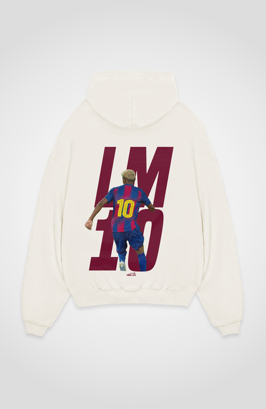 LM 10 FOOTBALL MERCH OVERSIZED HOODIE