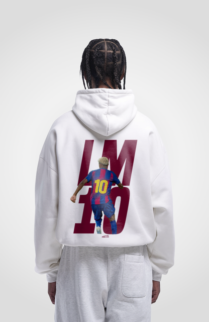 LM 10 FOOTBALL MERCH OVERSIZED HOODIE