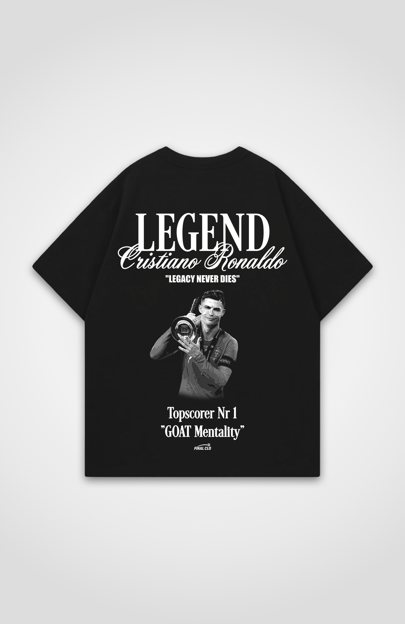 CRISTIANO RONALDO LEGEND OVERSIZED SHIRT