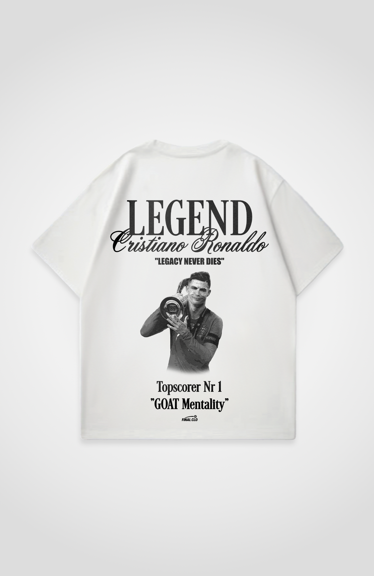 CRISTIANO RONALDO LEGEND OVERSIZED SHIRT