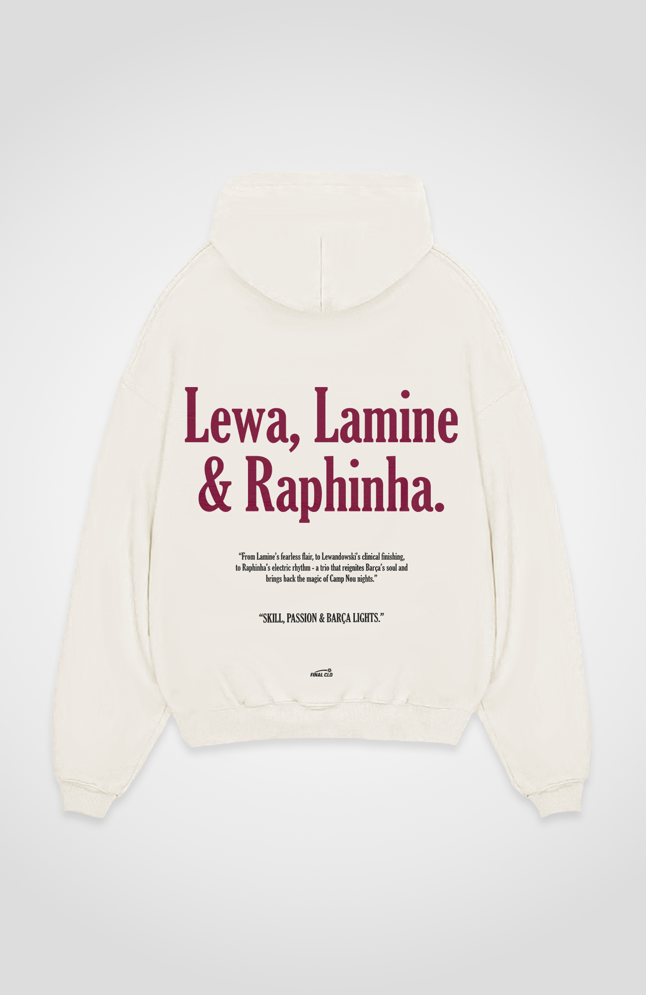 LEWA, LAMINE & RAPHINHA OVERSIZED HOODIE