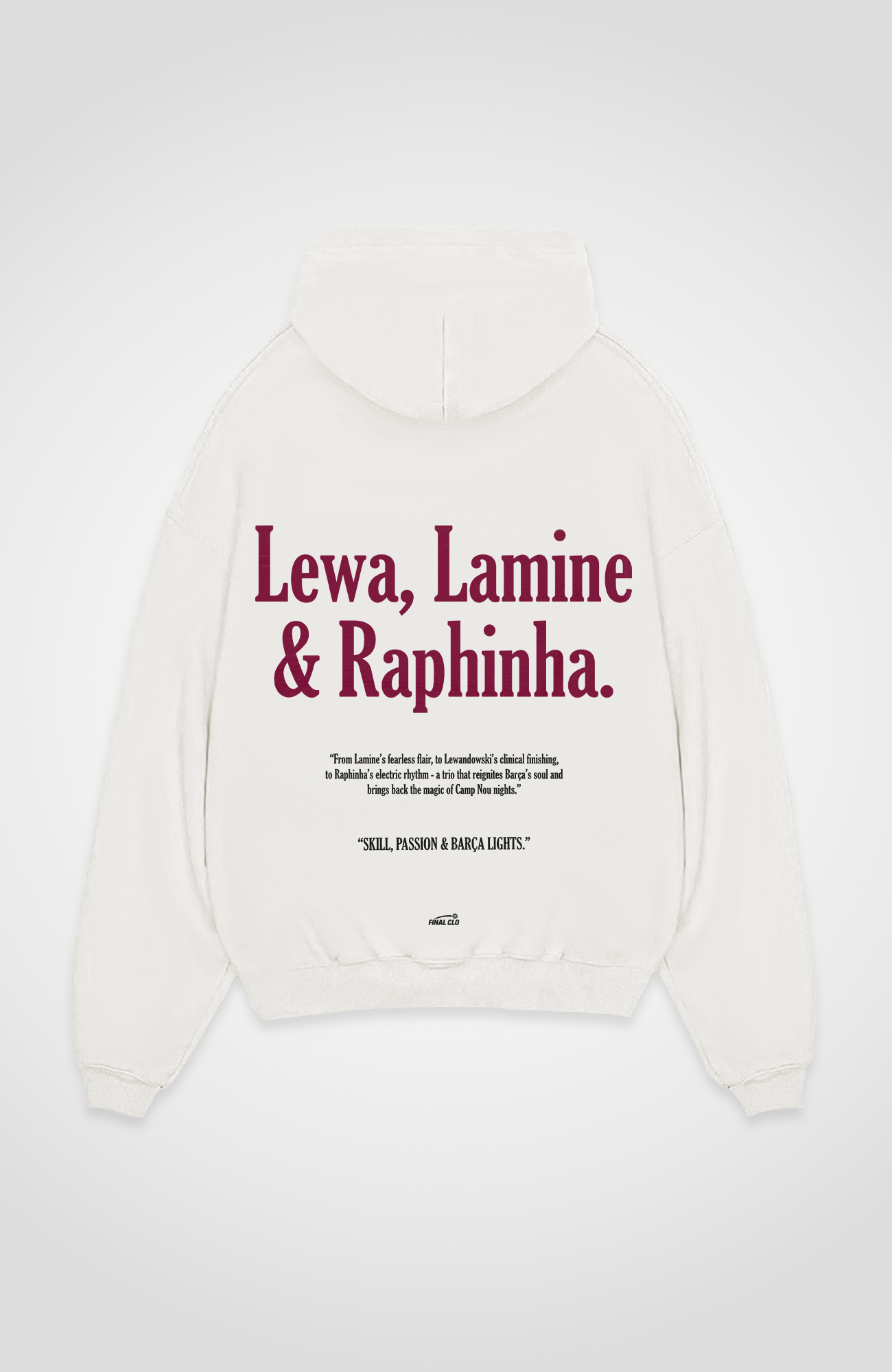 LEWA, LAMINE & RAPHINHA OVERSIZED HOODIE
