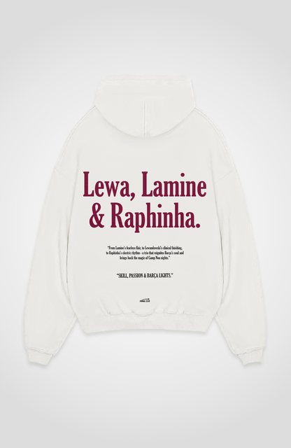 LEWA, LAMINE & RAPHINHA OVERSIZED HOODIE