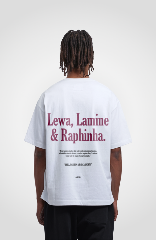 LEWA, LAMINE & RAPHINHA OVERSIZED SHIRT
