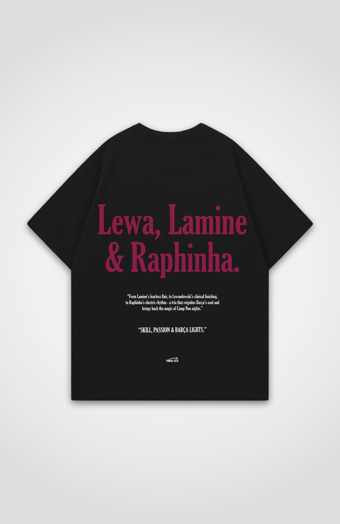 LEWA, LAMINE & RAPHINHA OVERSIZED SHIRT