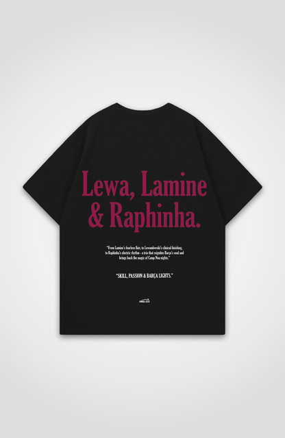 LEWA, LAMINE & RAPHINHA OVERSIZED SHIRT