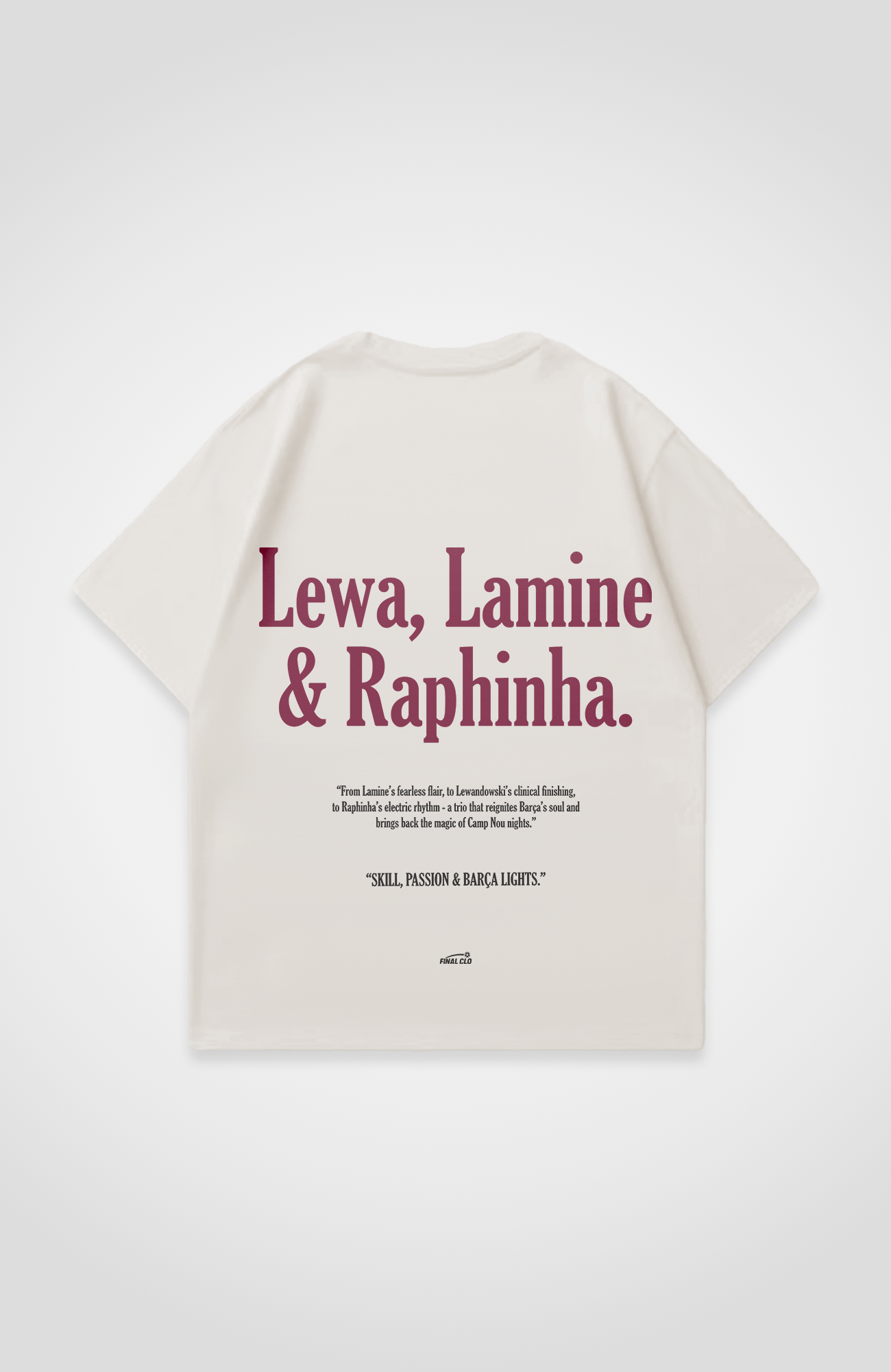 LEWA, LAMINE & RAPHINHA OVERSIZED SHIRT
