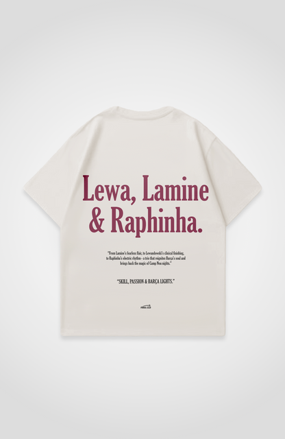 LEWA, LAMINE & RAPHINHA OVERSIZED SHIRT
