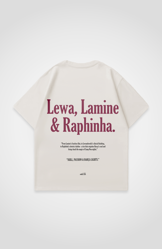LEWA, LAMINE & RAPHINHA OVERSIZED SHIRT