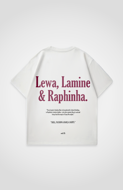 LEWA, LAMINE & RAPHINHA OVERSIZED SHIRT
