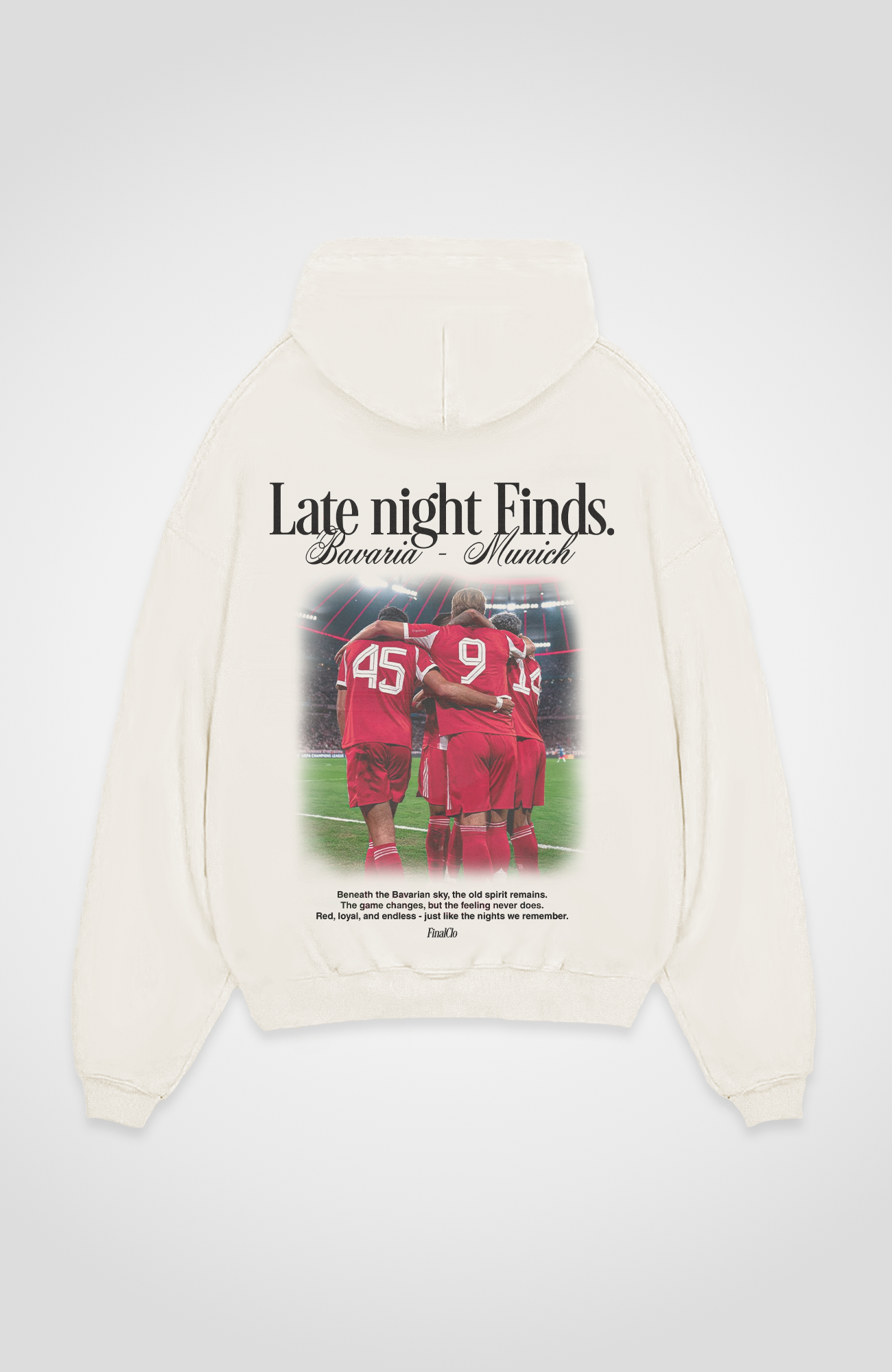 LATE NIGHT FINDS OVERSIZED HOODIE