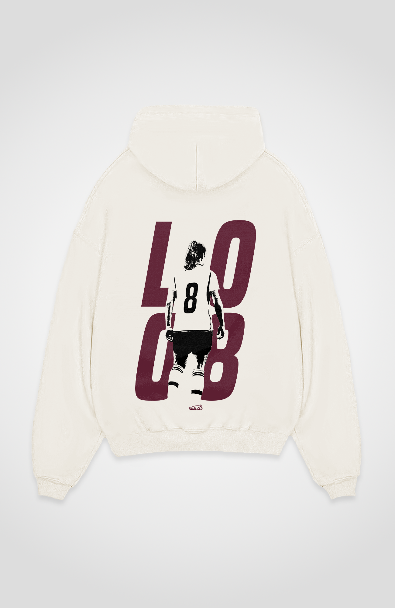 LO 08 FUSSBALL MERCH OVERSIZED HOODIE