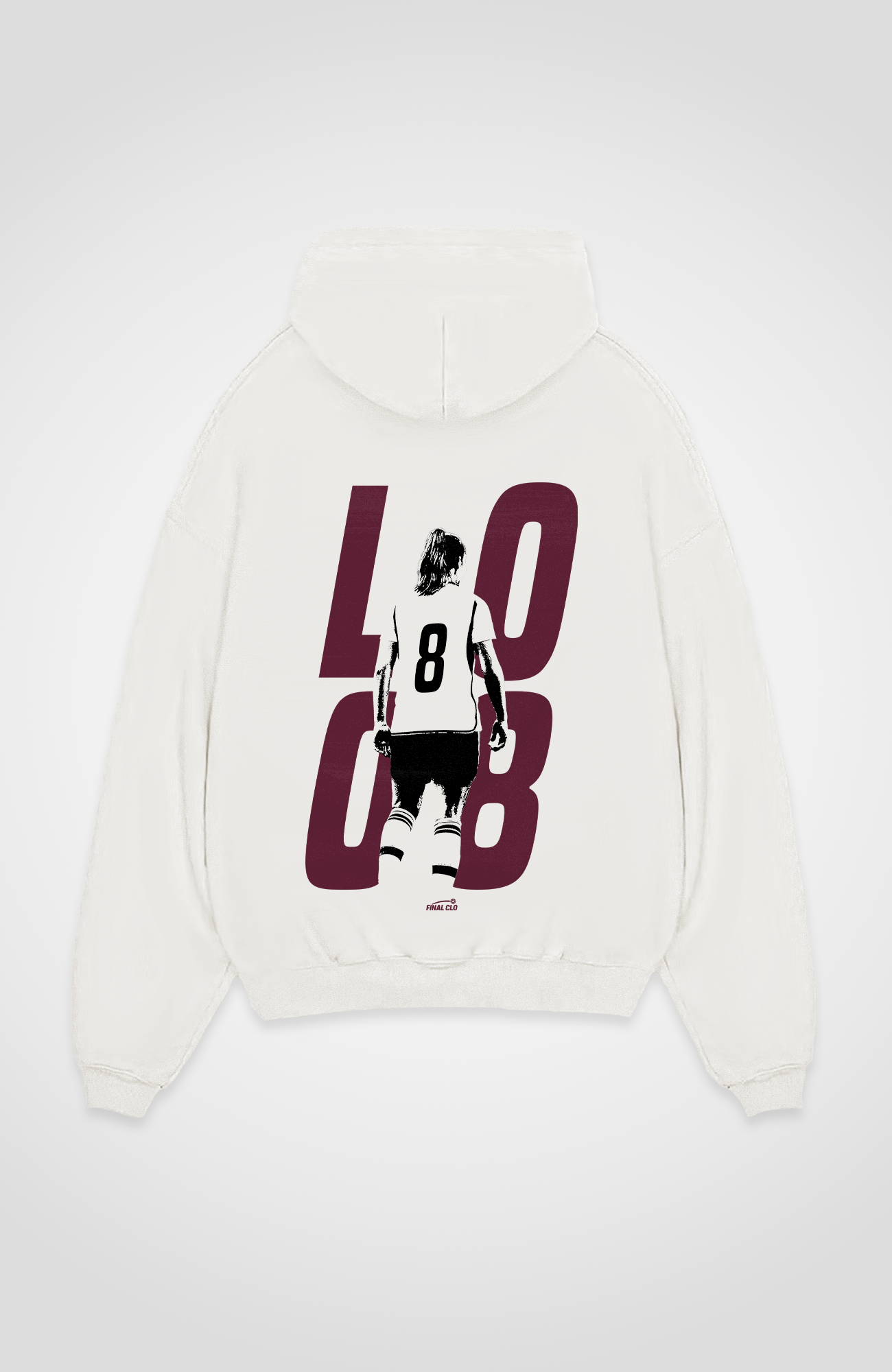 LO 08 FUSSBALL MERCH OVERSIZED HOODIE