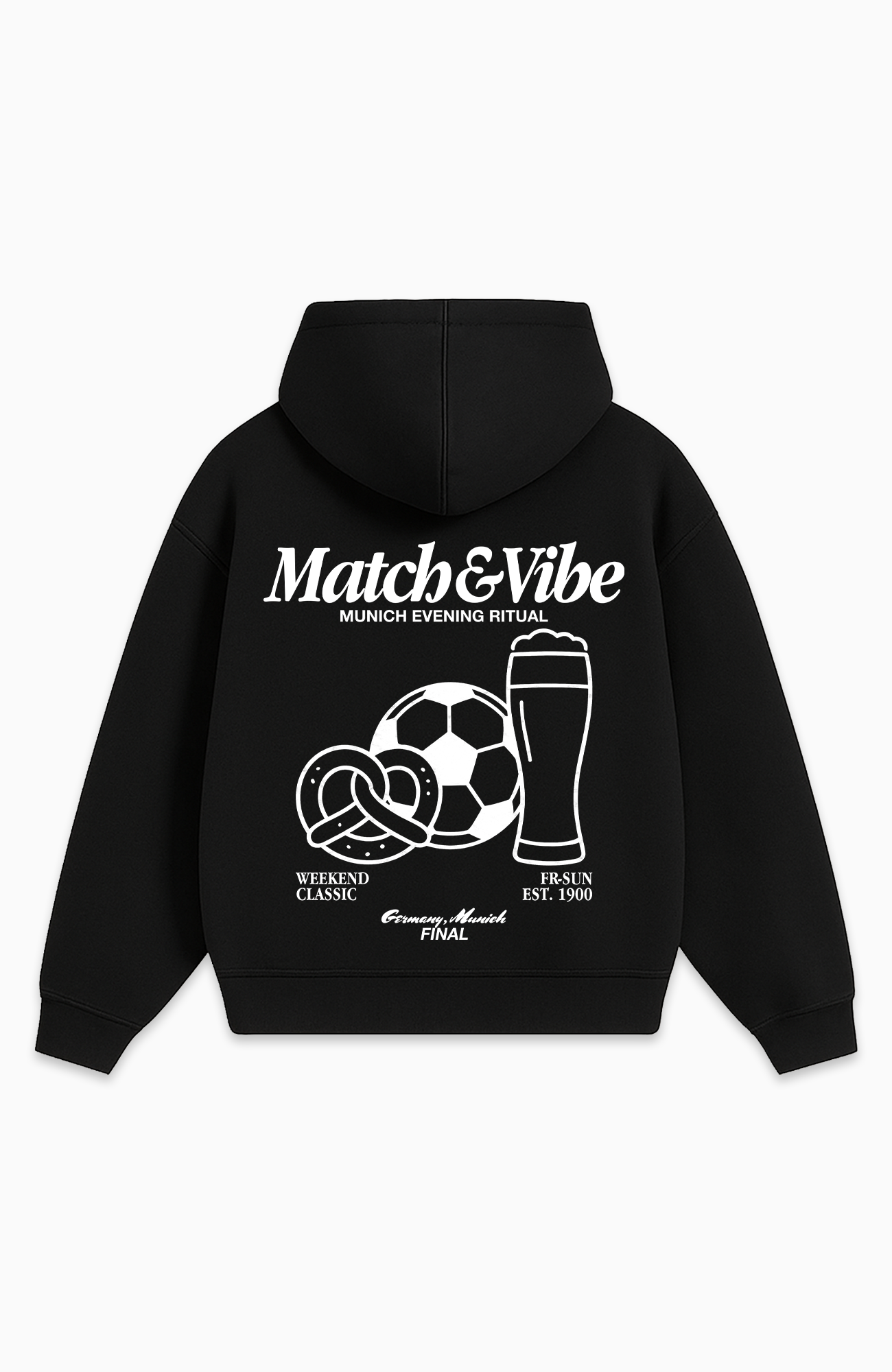 MATCH & VIBE OVERSIZED HOODIE