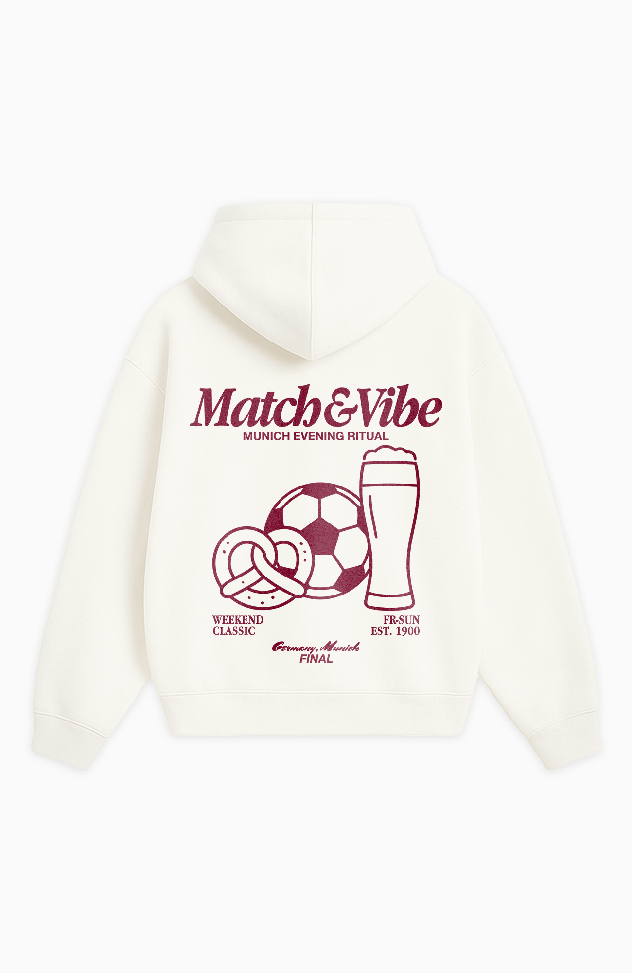 MATCH & VIBE OVERSIZED HOODIE