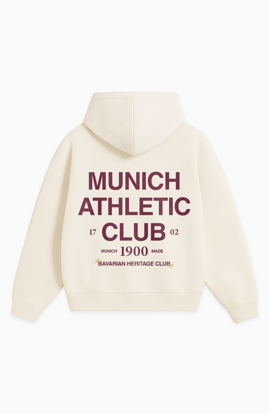 MUNICH ATHELETIC CLUB OVERSIZED HOODIE
