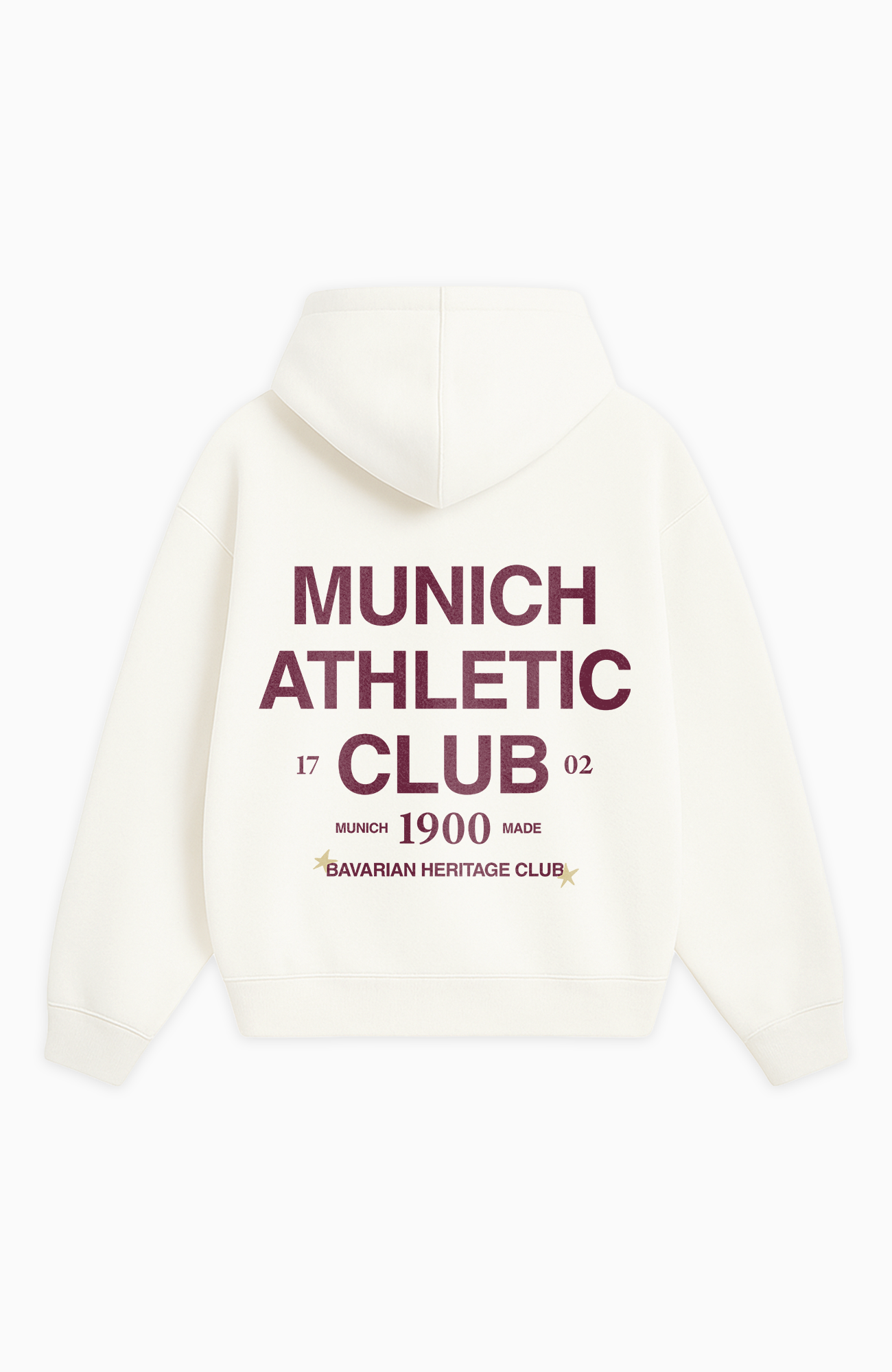MUNICH ATHELETIC CLUB OVERSIZED HOODIE