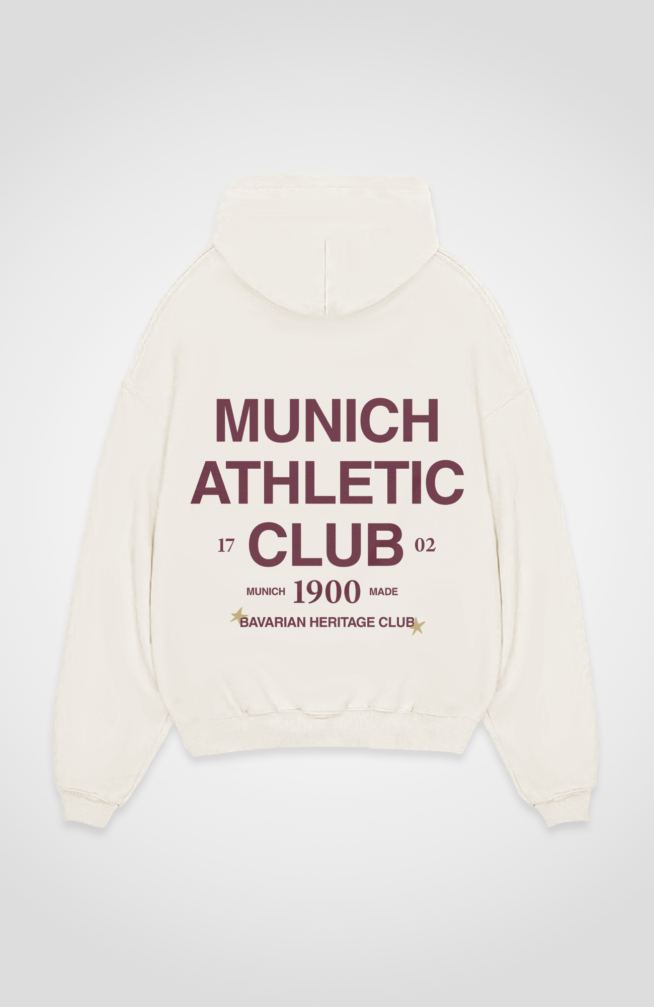 MUNICH ATHELETIC CLUB OVERSIZED HOODIE
