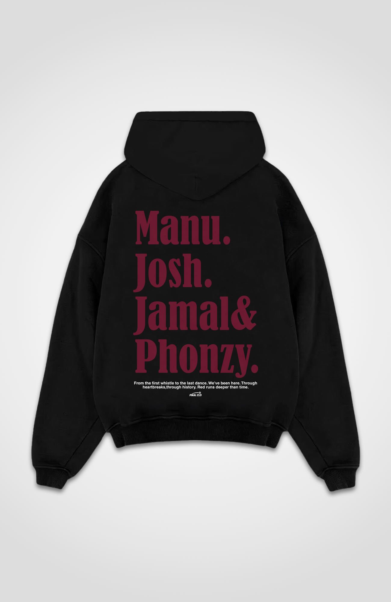 MANU JOSH JAMAL & PHONZY OVERSIZED HOODIE