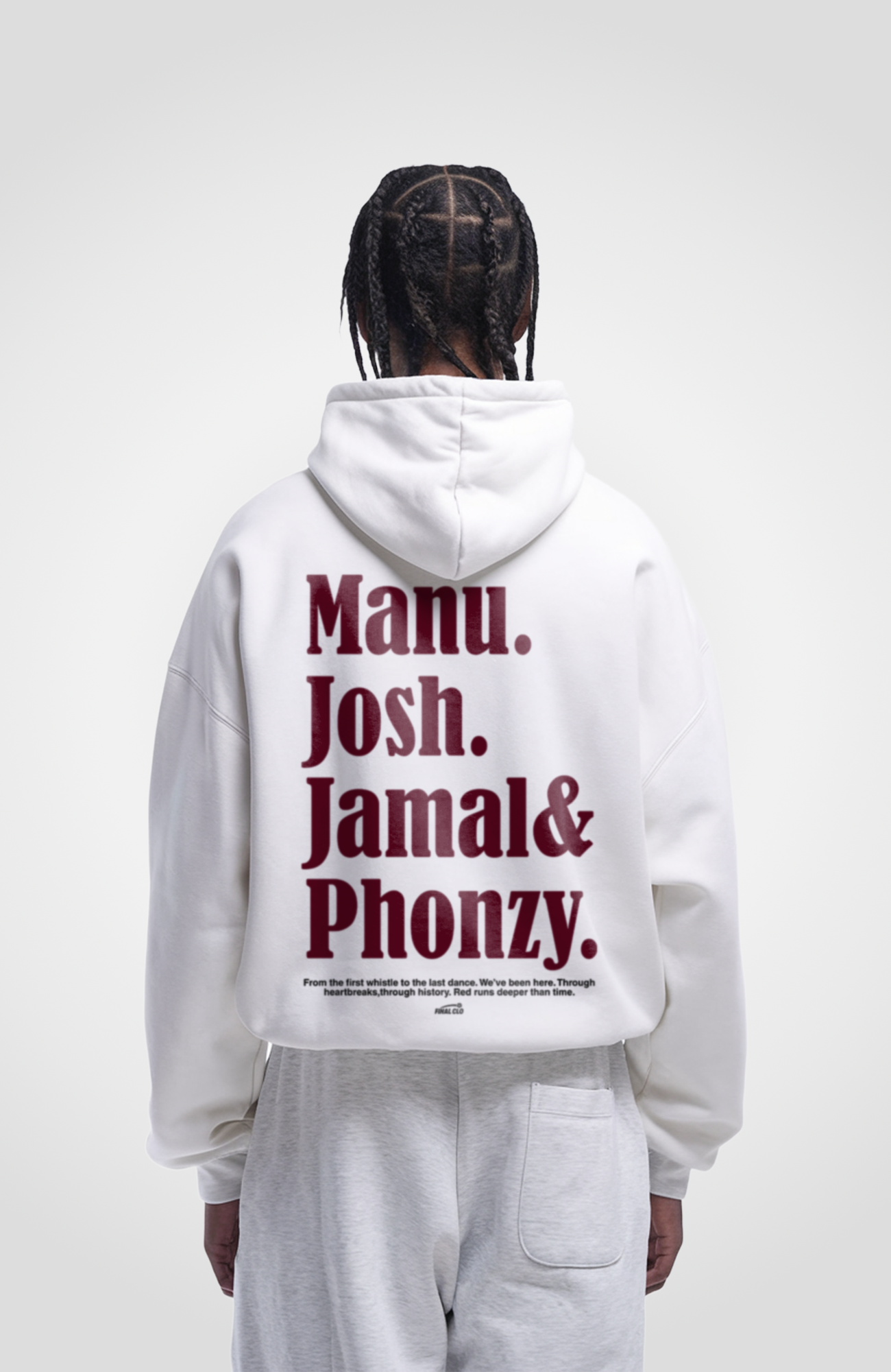 MANU JOSH JAMAL & PHONZY OVERSIZED HOODIE