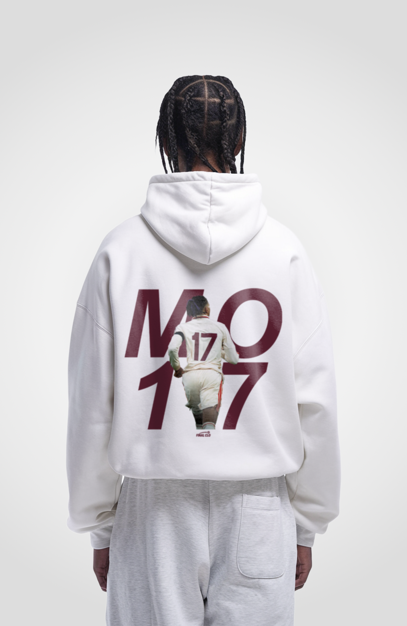 MO 17 FUSSBALL MERCH OVERSIZED HOODIE