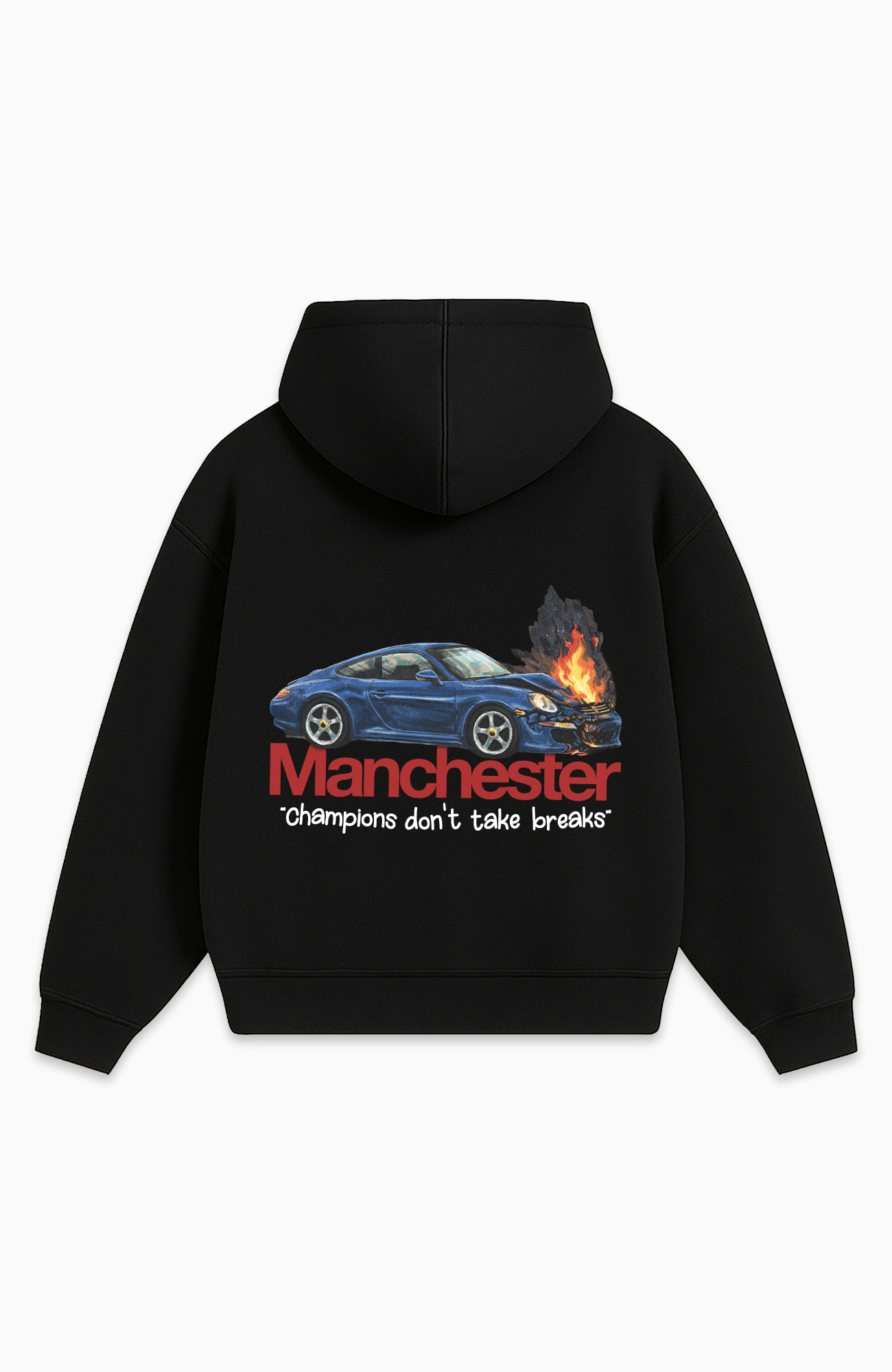 MANCHESTER THE GOAT OVERSIZED HOODIE