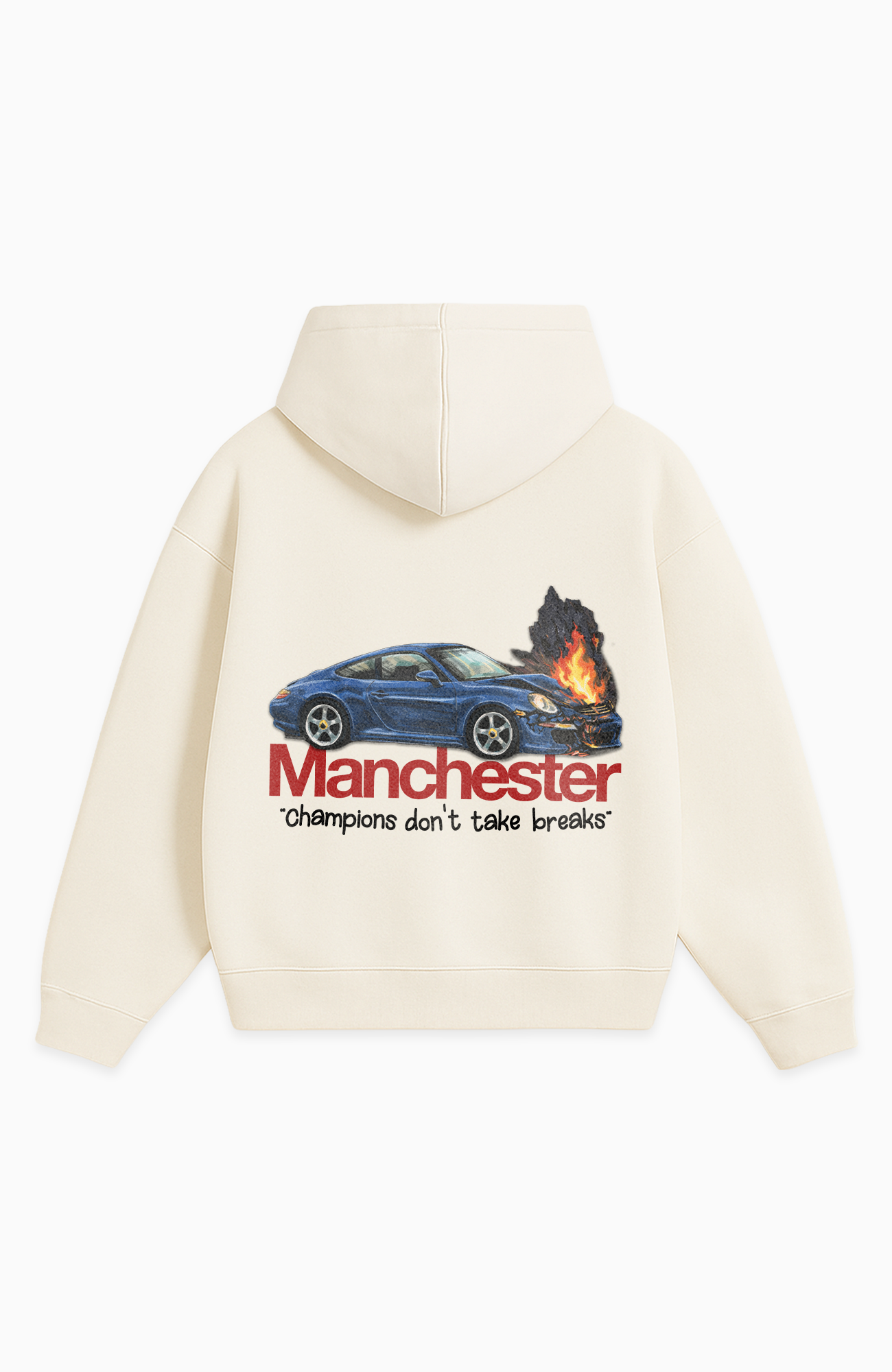 MANCHESTER THE GOAT OVERSIZED HOODIE