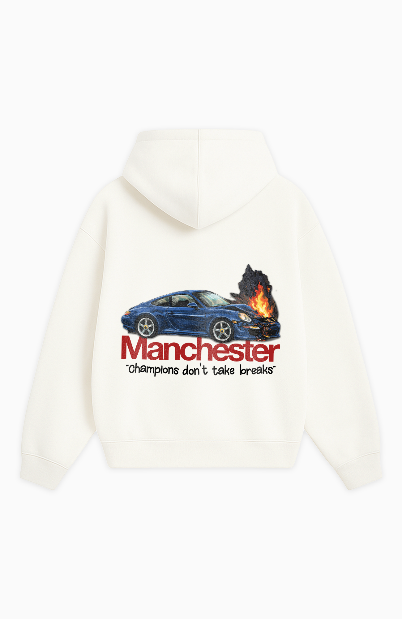 MANCHESTER THE GOAT OVERSIZED HOODIE
