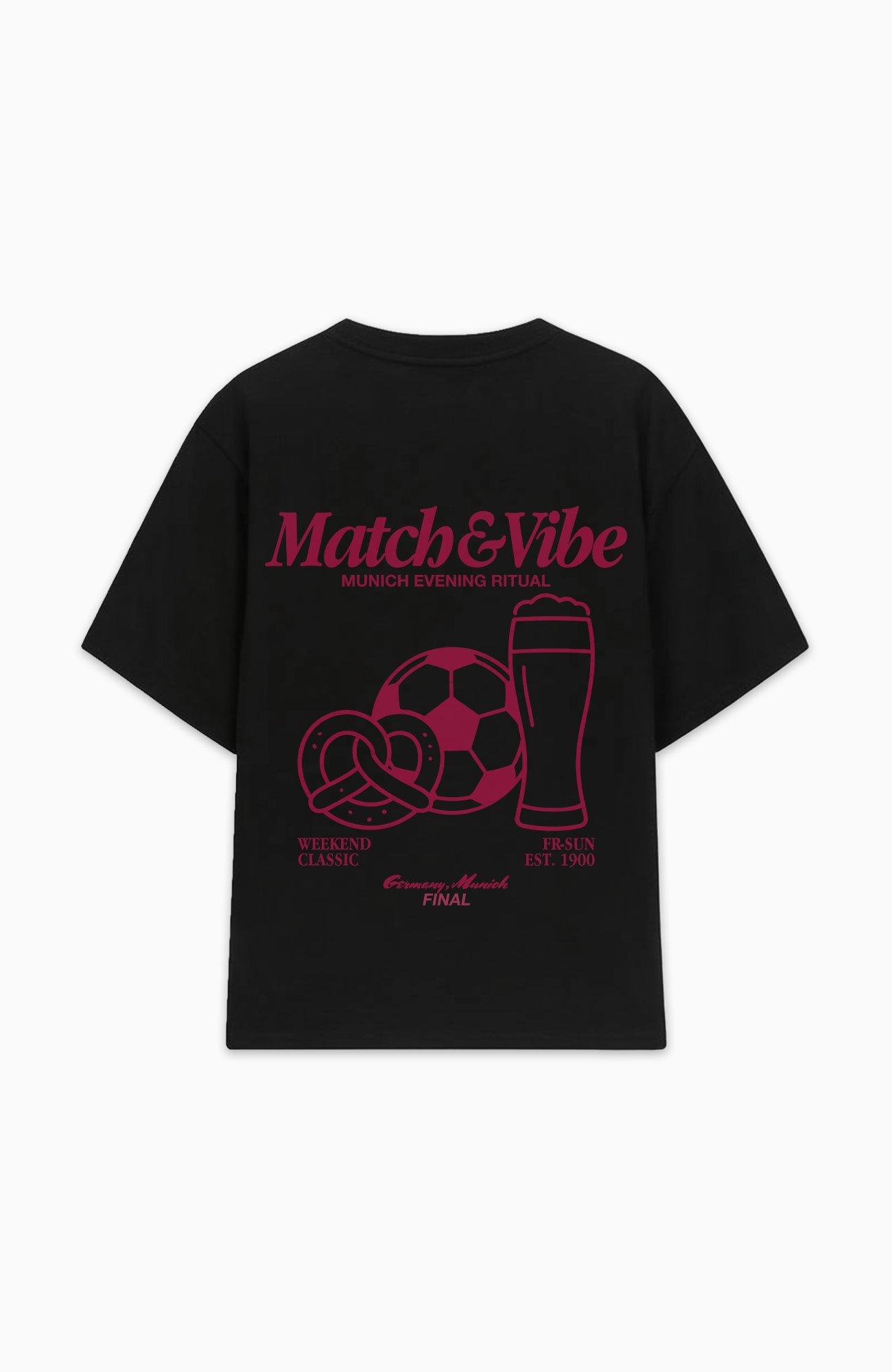 MATCH & VIBE OVERSIZED SHIRT