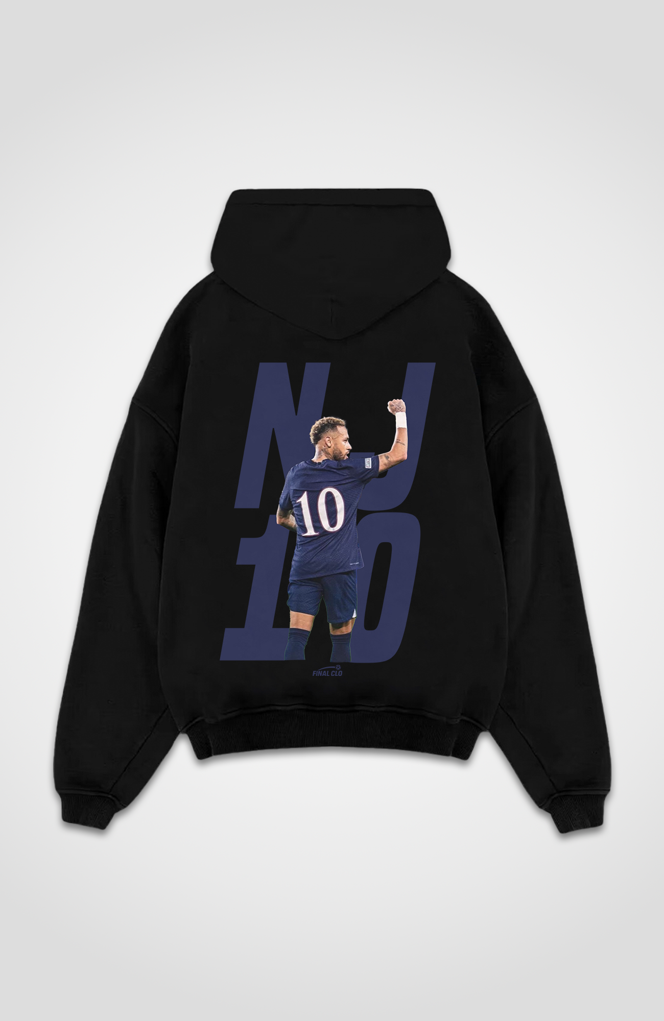 NJ 10 FOOTBALL MERCH OVERSIZED HOODIE