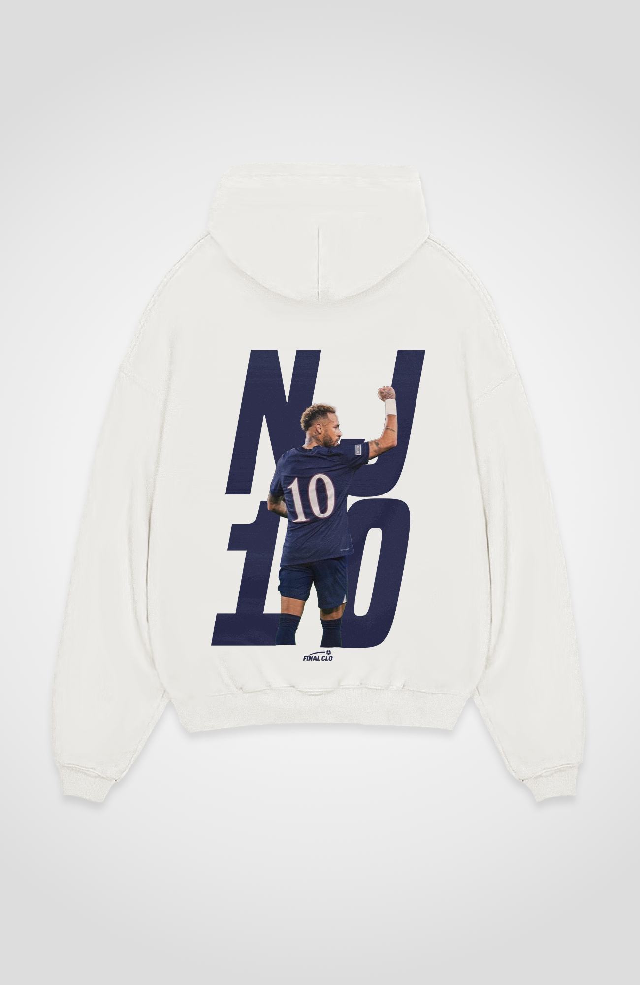 NJ 10 FOOTBALL MERCH OVERSIZED HOODIE