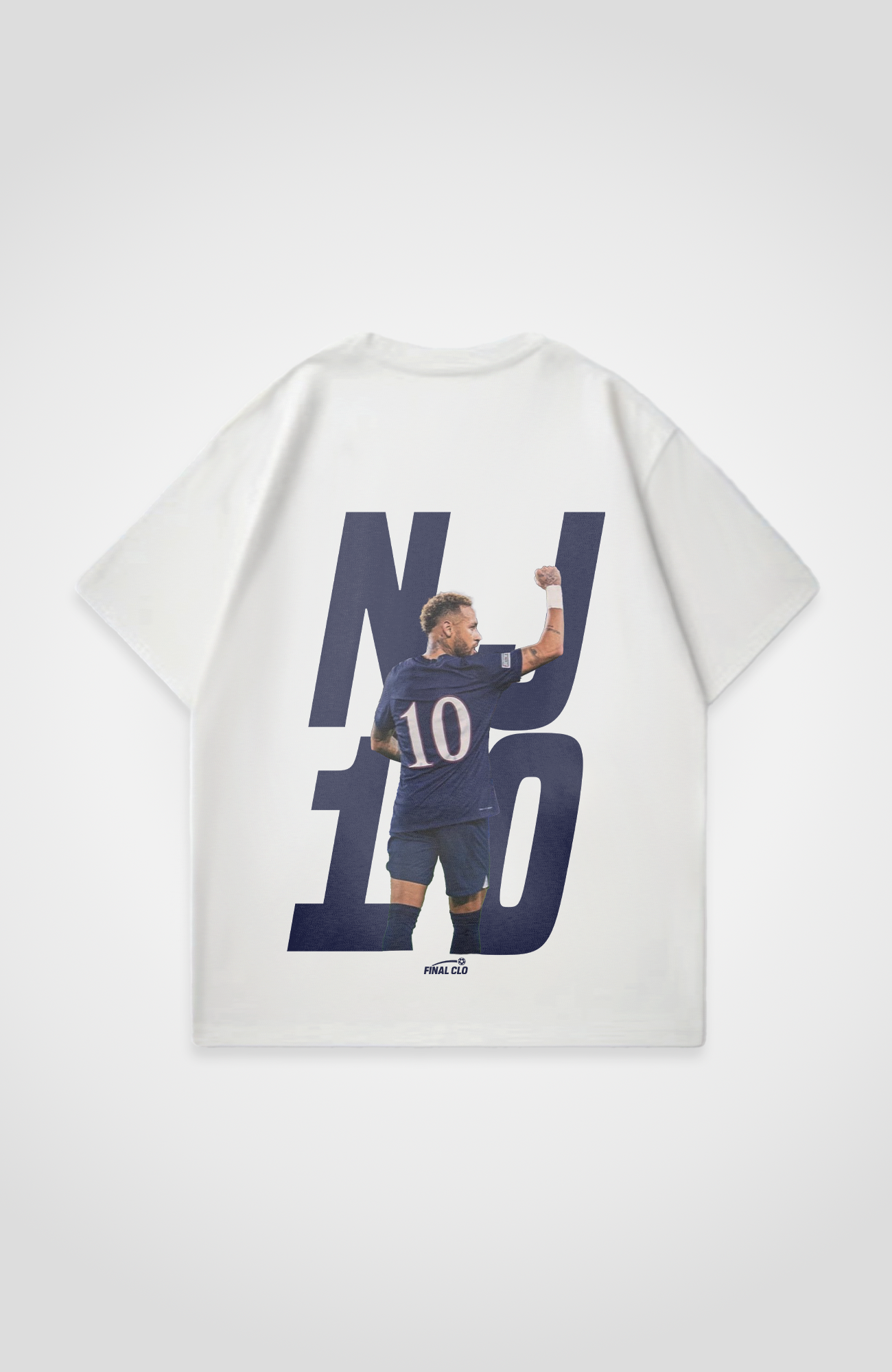 NJ 10 FOOTBALL MERCH OVERSIZED SHIRT
