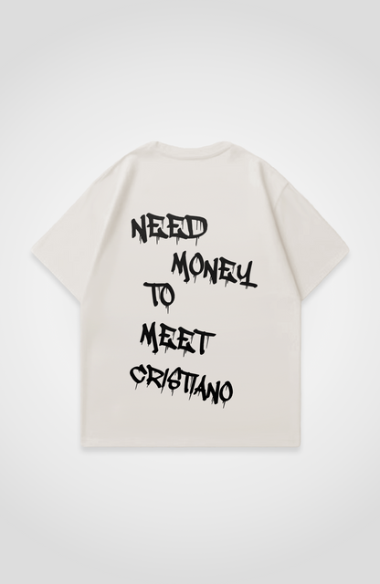 NEED MONEY CRISTIANO OVERSIZED SHIRT