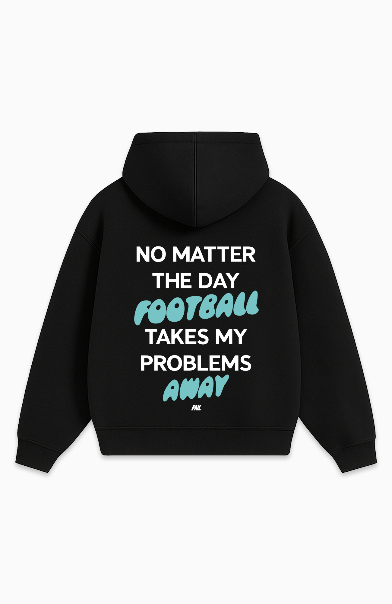 NO MATTER THE DAY OVERSIZED HOODIE