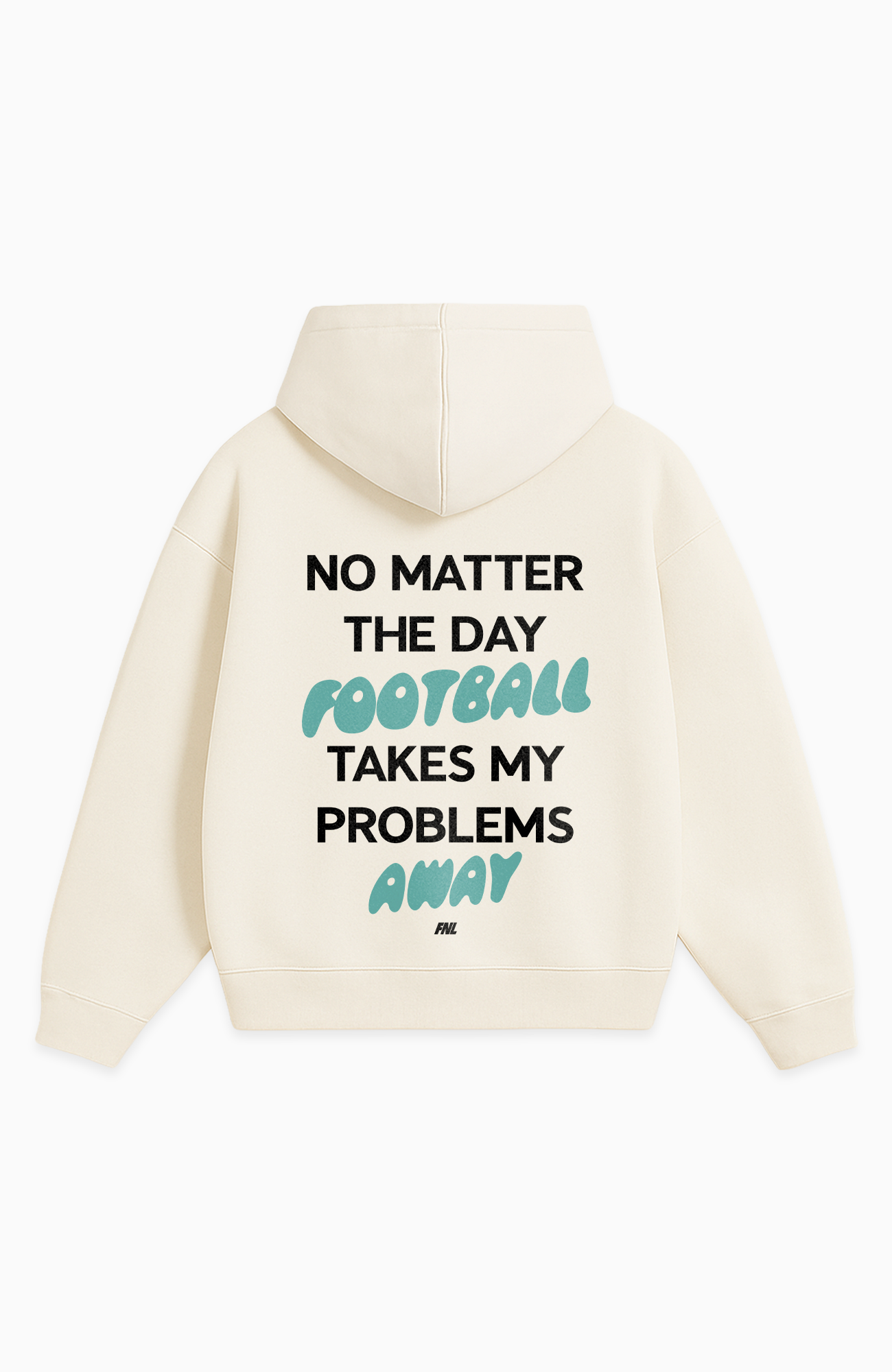 NO MATTER THE DAY OVERSIZED HOODIE