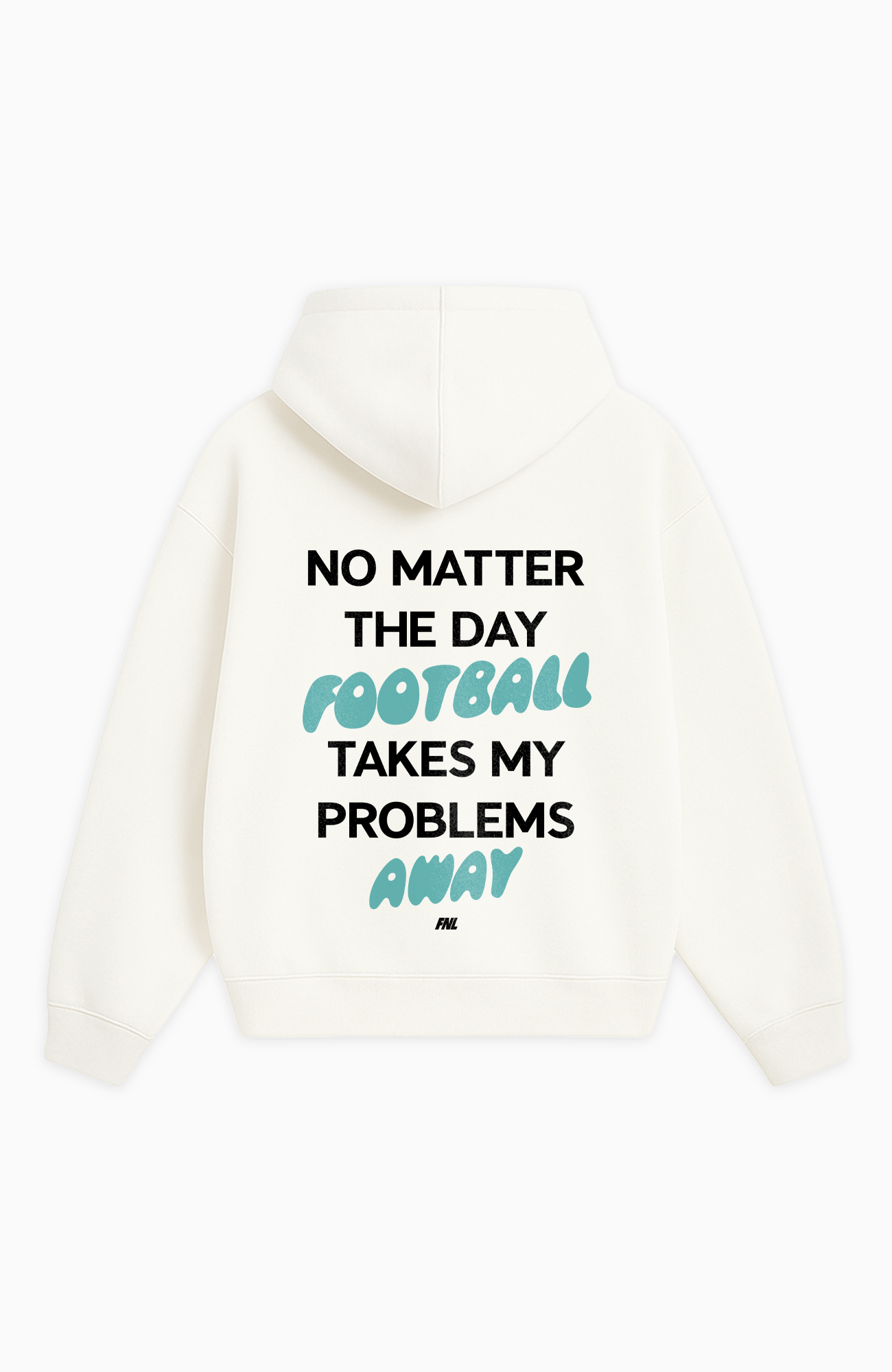 NO MATTER THE DAY OVERSIZED HOODIE