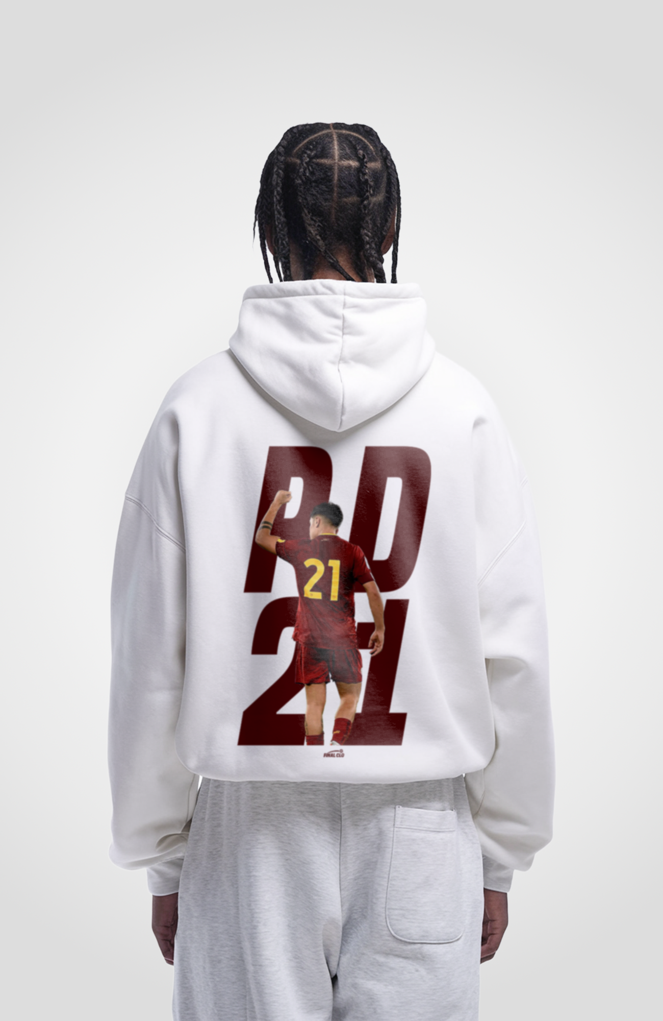 DB 21 FOOTBALL MERCH OVERSIZED HOODIE