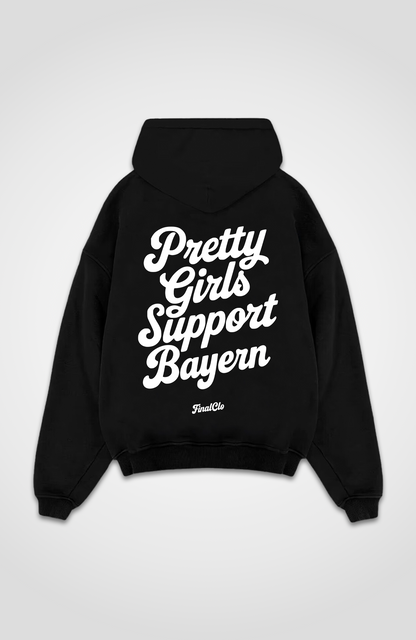 PRETTY GIRLS SUPPORT BAYERN OVERSIZED HOODIE