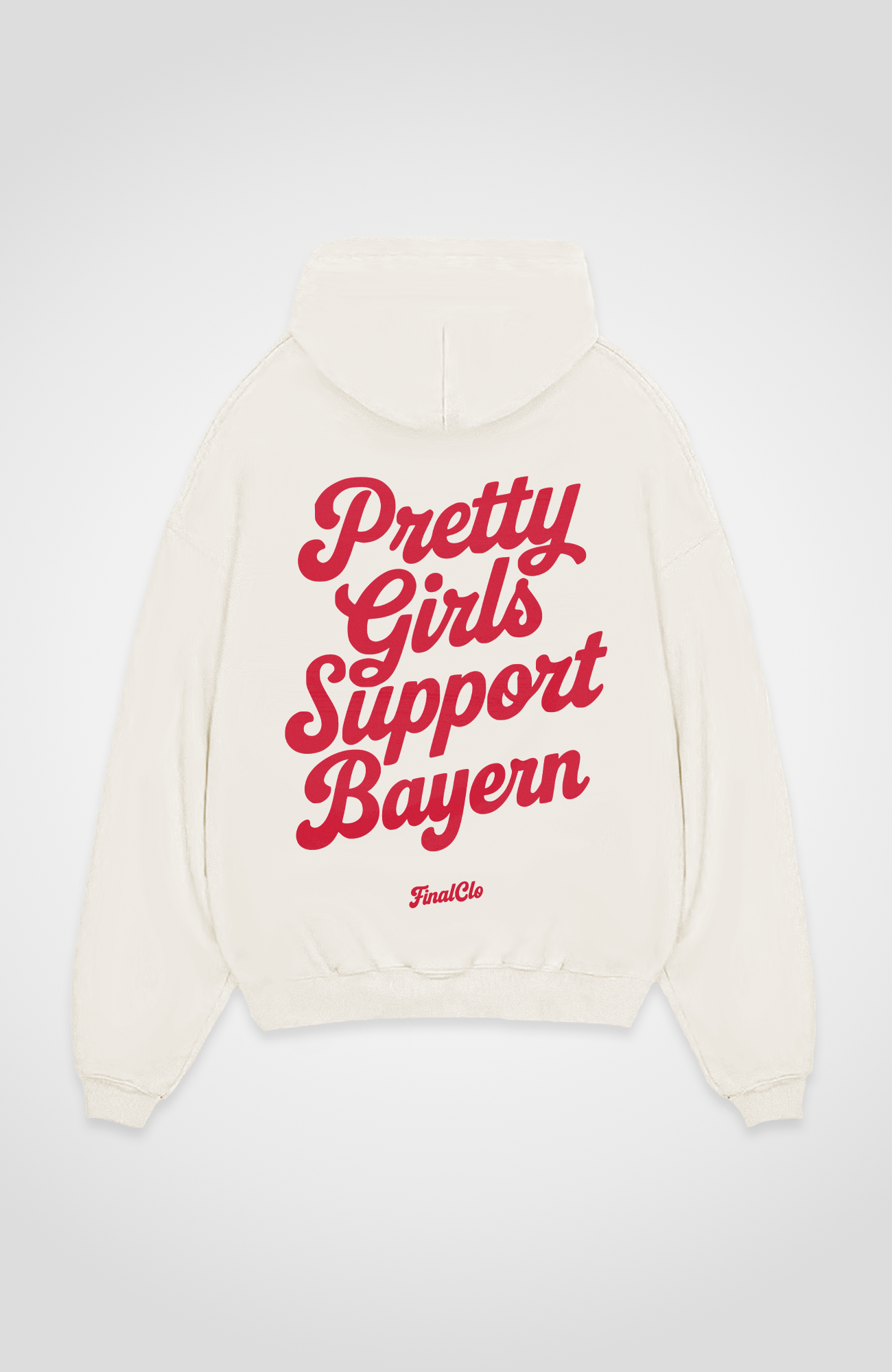 PRETTY GIRLS SUPPORT BAYERN OVERSIZED HOODIE