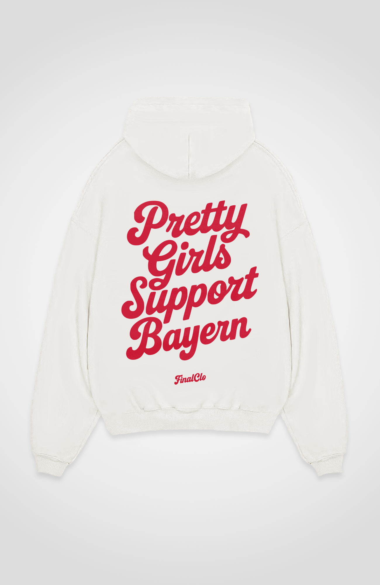 PRETTY GIRLS SUPPORT BAYERN OVERSIZED HOODIE