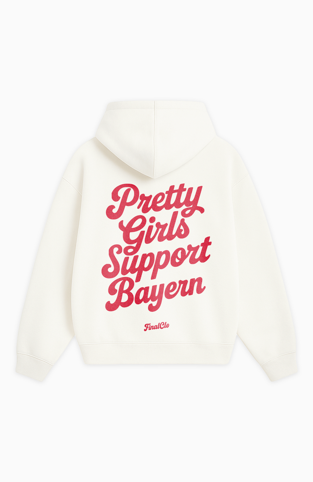 PRETTY GIRLS SUPPORT BAYERN OVERSIZED HOODIE