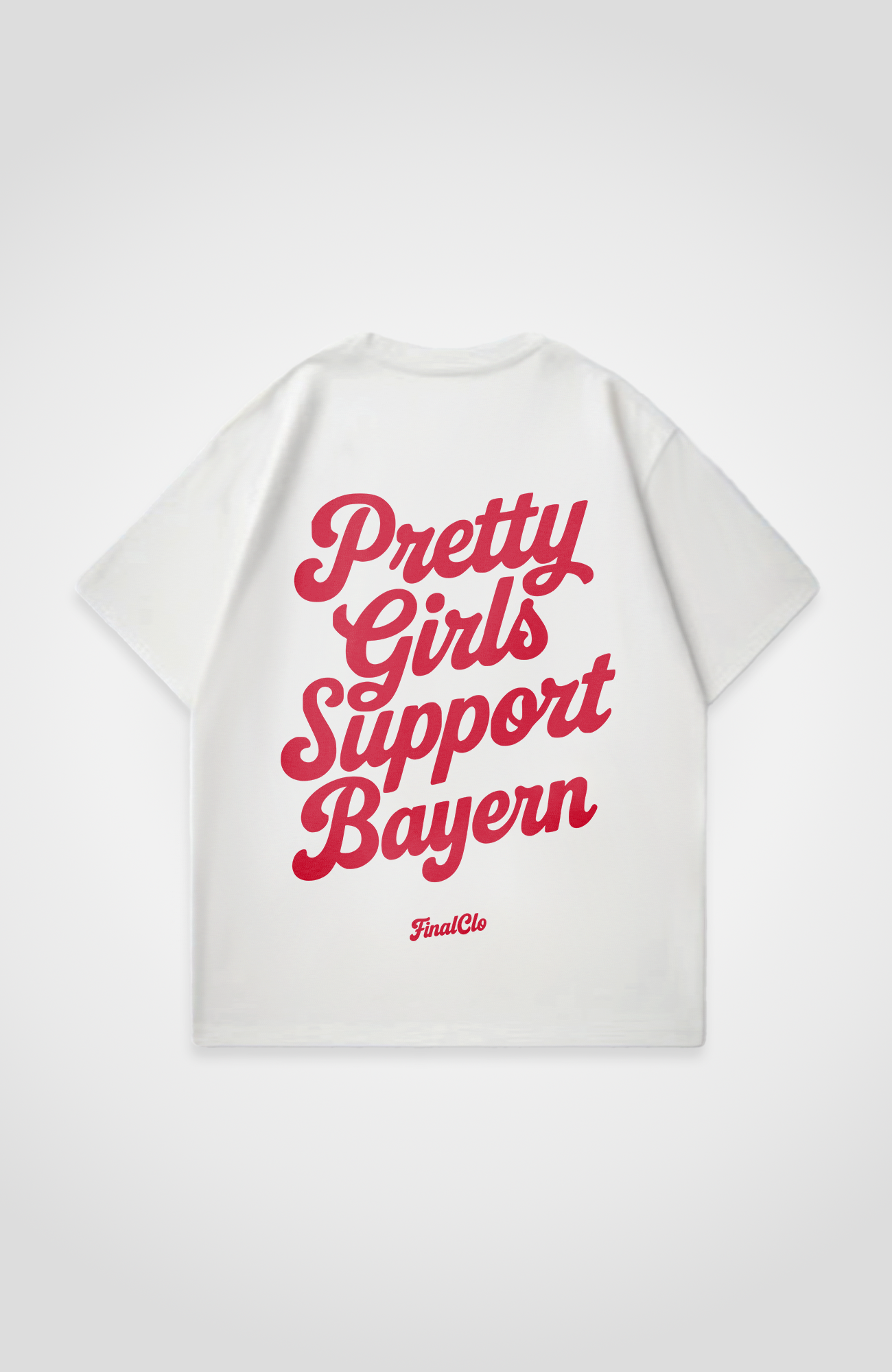 PRETTY GIRLS SUPPORT BAYERN OVERSIZED SHIRT